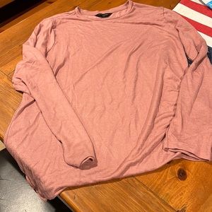 Banana Republic pink long sleeve XL ladies top.